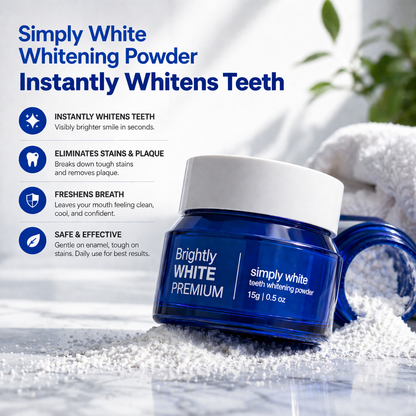 Brightly White Premium Whitening Powder
