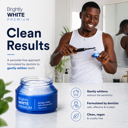 Brightly White Premium Whitening Powder